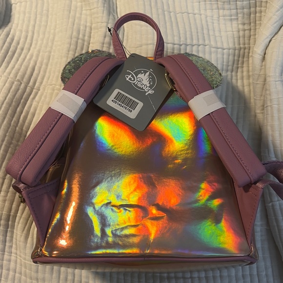 NWT Disney Pink 50th EARidecent Loungefly Backpack - Picture 5 of 5
